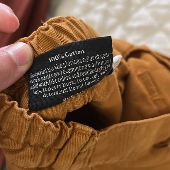 Big Bud Press Orange Floral Wide Leg Pants - Picture 10 of 10